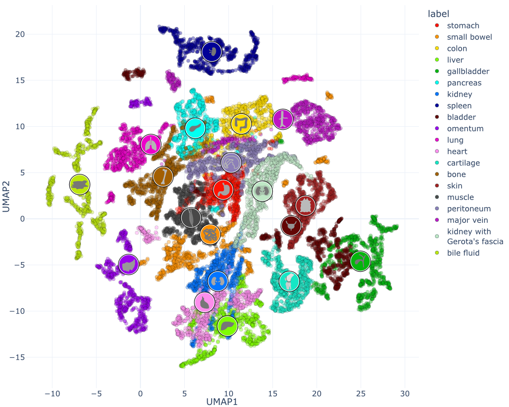 Interactive figures of the paper.